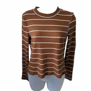 Heart & Hips Striped Long Sleeved Shirt